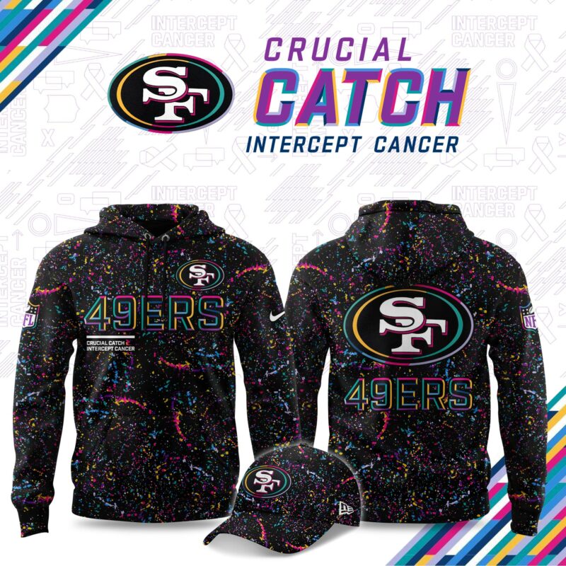 San Francisco 49ers Crucial Catch 2025 Limited Hoodie