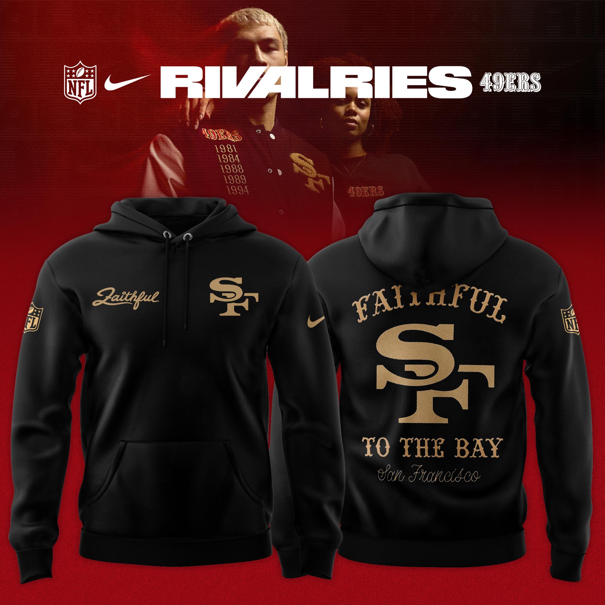San Francisco 49ers 2025 Rivalries Limited Edition Hoodie