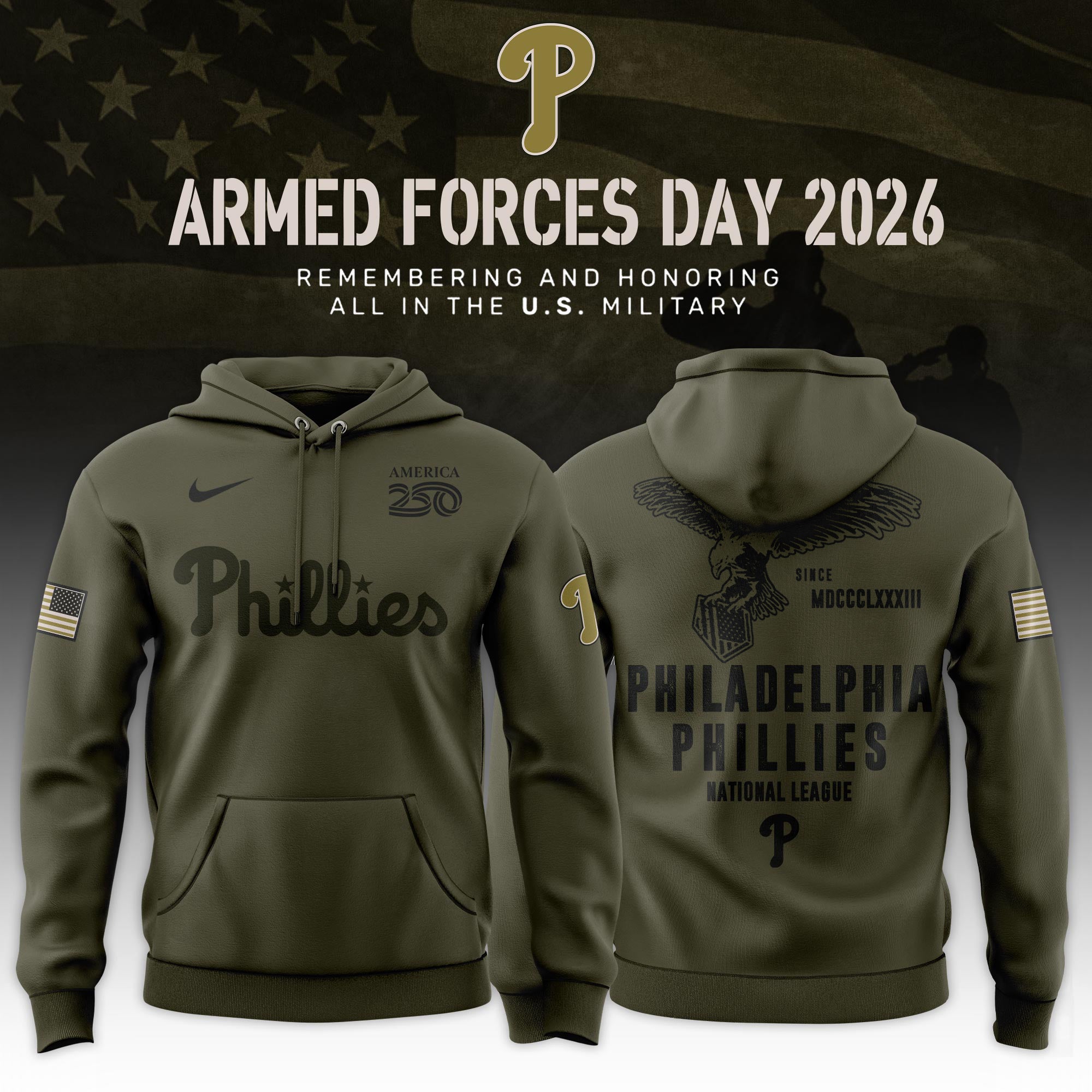 _ .PHI 2026 Armed Forces Day Limited Edition Hoodie