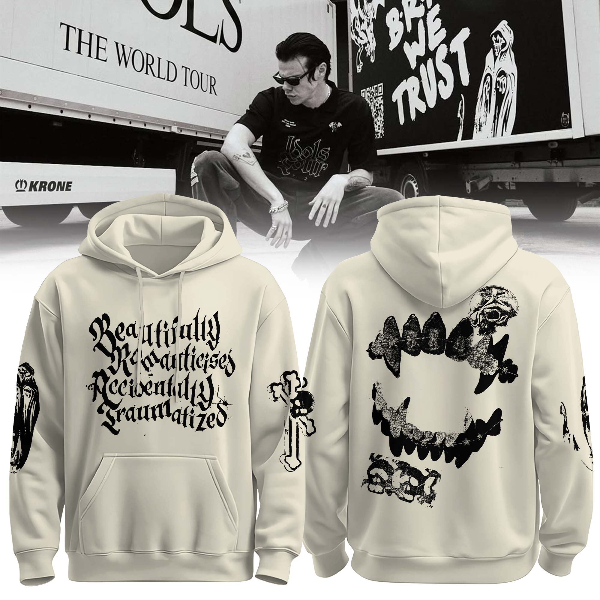 YUNGBLUD Idols The World Tour 2026 Limited Edition Hoodie