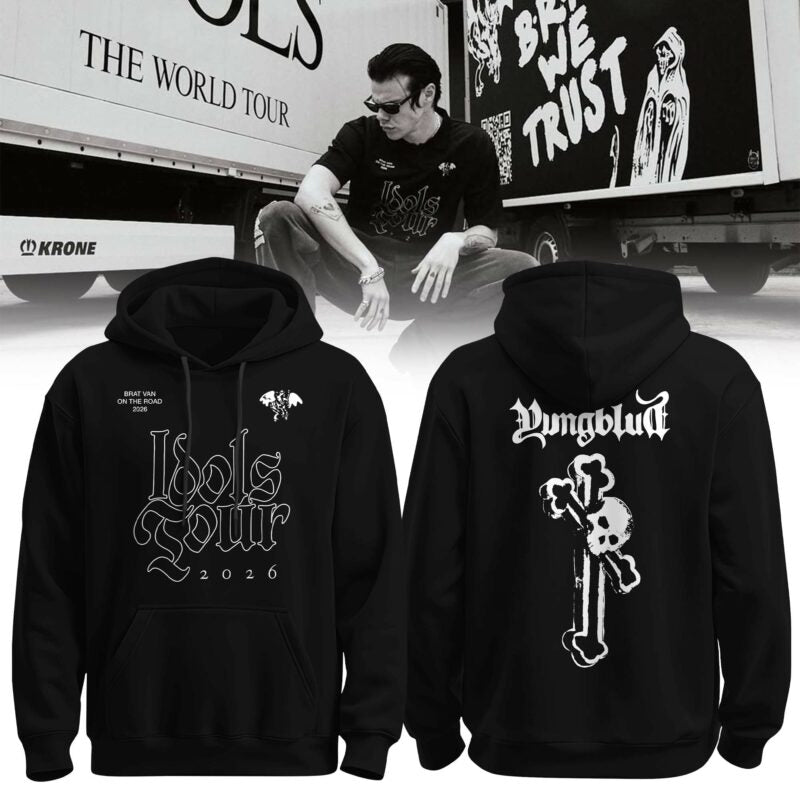 YUNGBLUD Idols The World Tour 2026 Limited Edition Hoodie