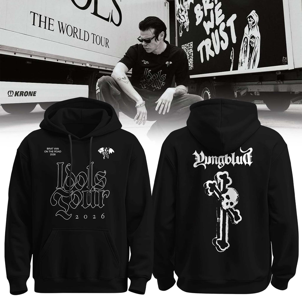 YUNGBLUD Idols The World Tour 2026 Limited Edition Hoodie