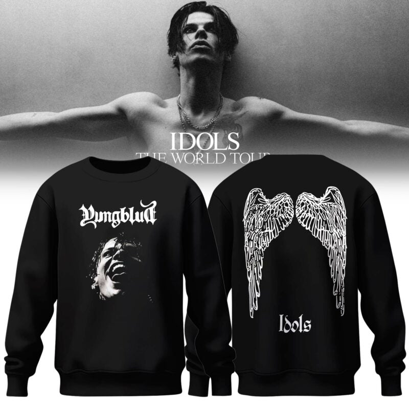 YUNGBLUD Idols The World Tour 2026 Limited Edition Sweatshirt