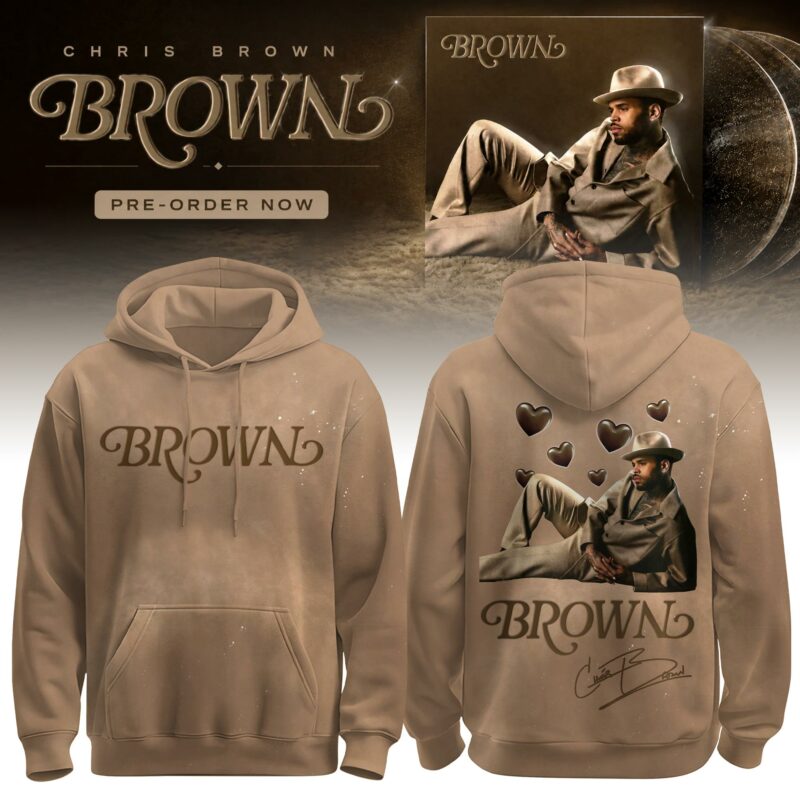 CB "BROWN" Album Limited Edition Hoodie