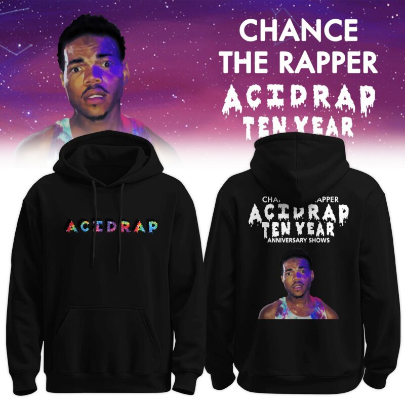 CTR “Acid Rap” 10 Year Anniversary Tour Limited Edition Hoodie