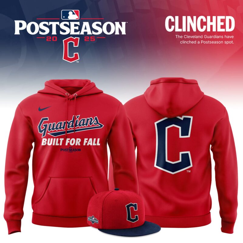Cleveland Guardians 2025 MLB Postseason Limited Hoodie
