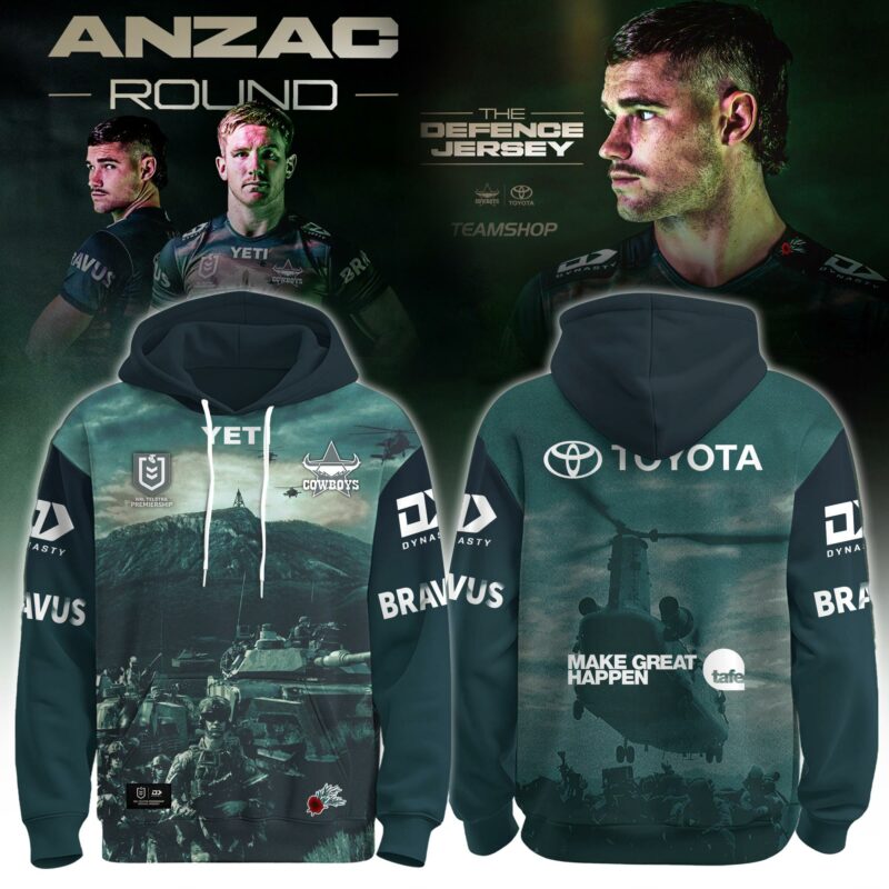 NQ Cowboys Anzac 2026 Limited Editions Hoodie