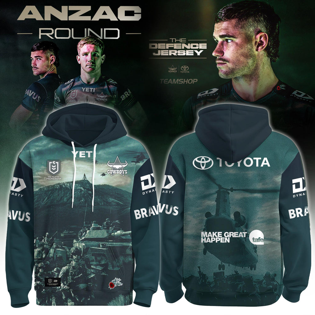 NQ Cowboys Anzac 2026 Limited Editions Hoodie