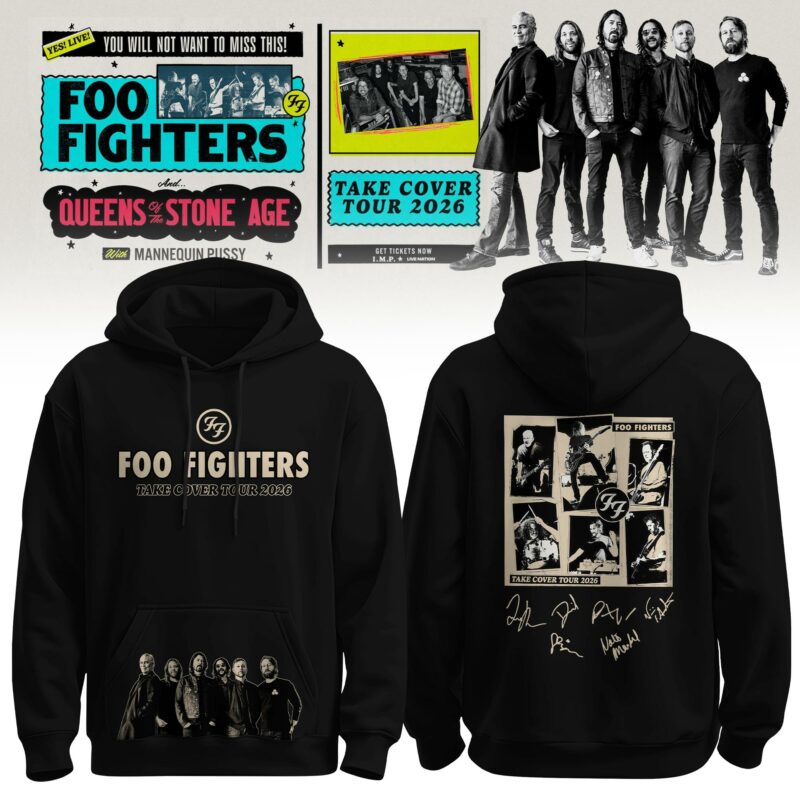 FF Take Cover Tour 2026 Limited Editions Hoodie
