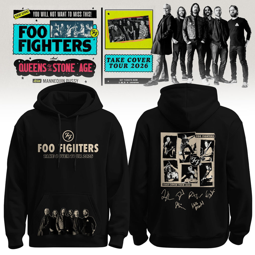 FF Take Cover Tour 2026 Limited Editions Hoodie