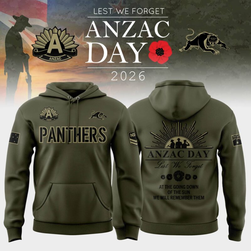 Penrith Panthers Anzac Day Hoodie