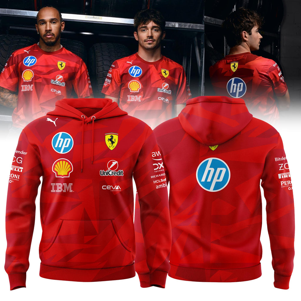 Scuderia Ferrari 2025 Special Edition Las Vegas Race Hoodie