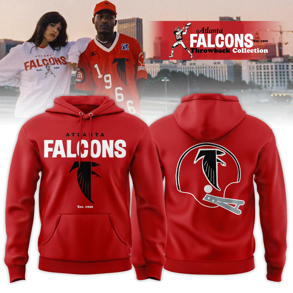 Atlanta Falcons 1966 Throwback Limited Hoodie