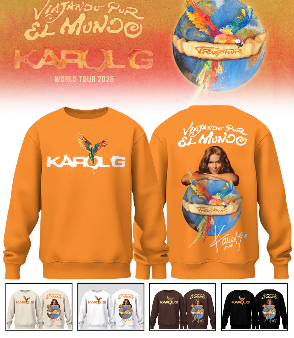 Viajando Por El Mundo Tropitour 2026 Limited Edition Sweatshirt