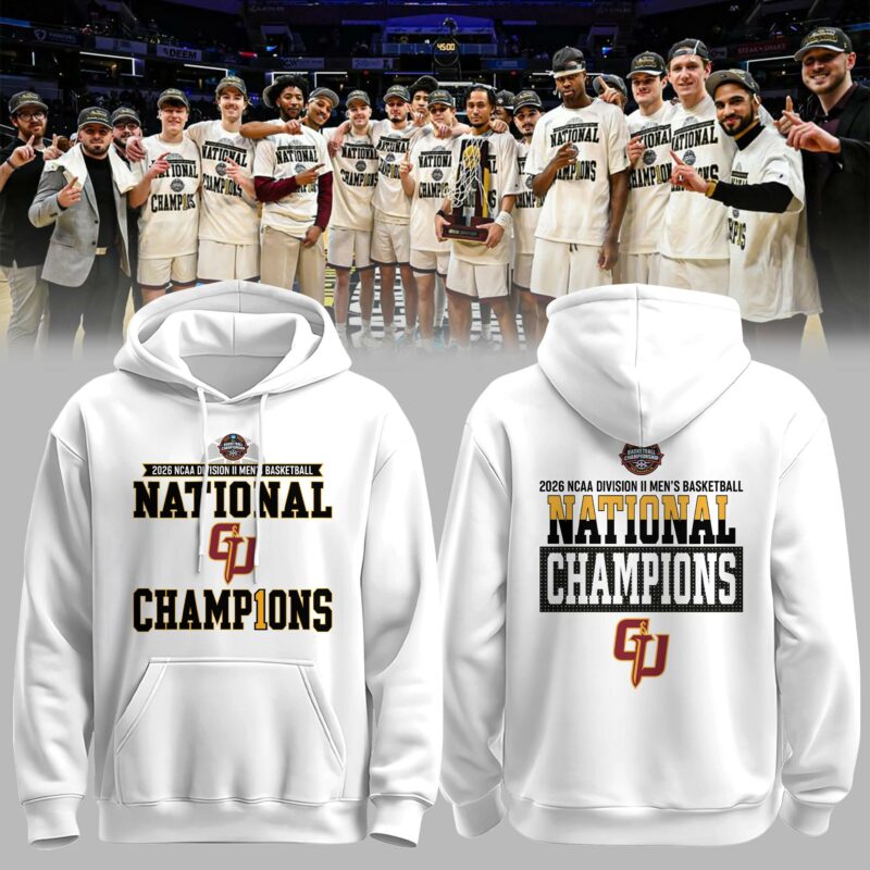 GGK 2026 NCAA Division II Men's Basketball National Champions Hoodie