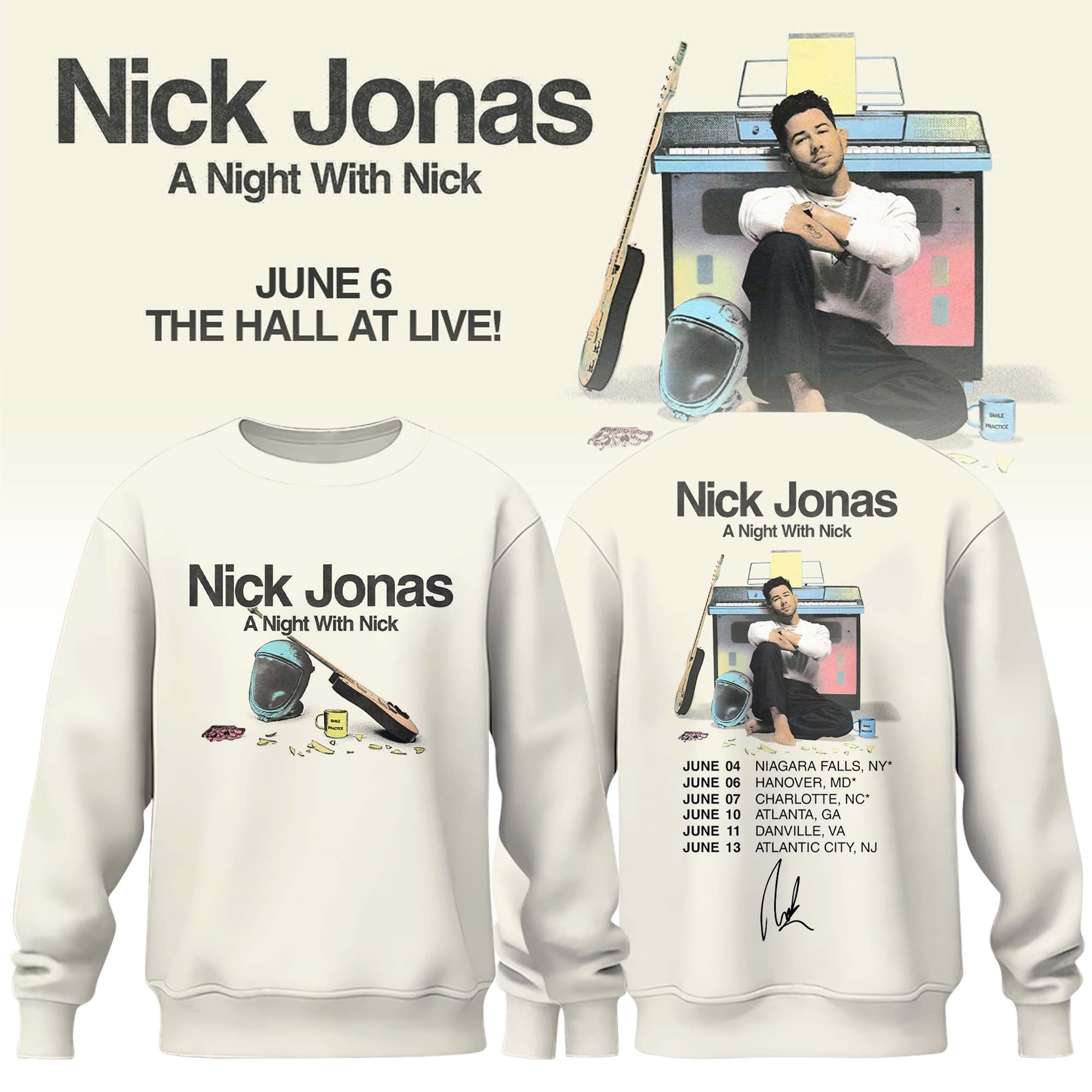 A Night With Nick Limited Edition Sweatshirt