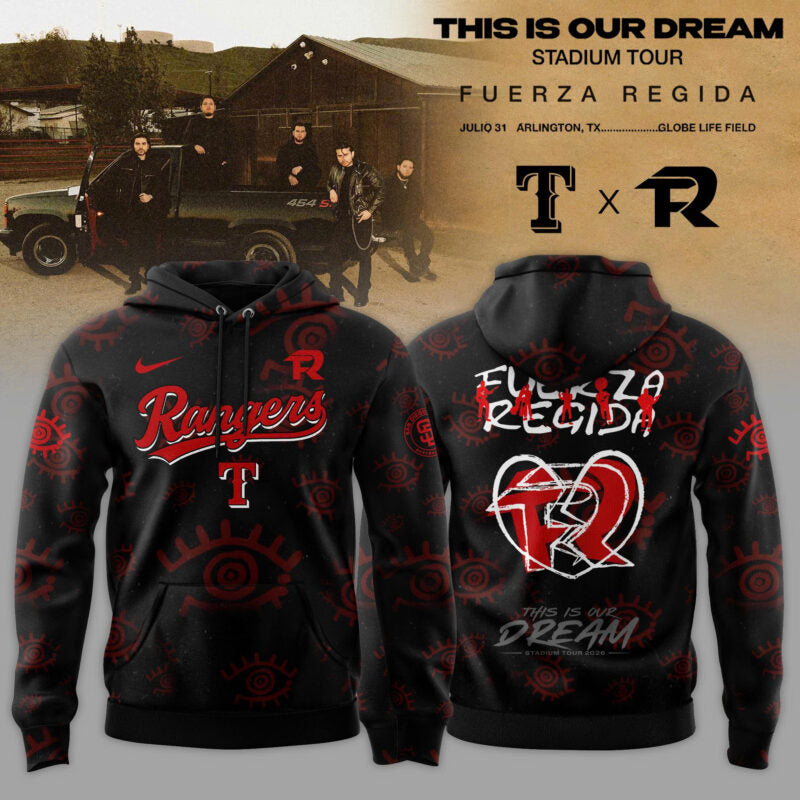 _ TEX x Fuerza Regida ‘This Is Our Dream Stadium Tour 2026’ Limited Edition Hoodie