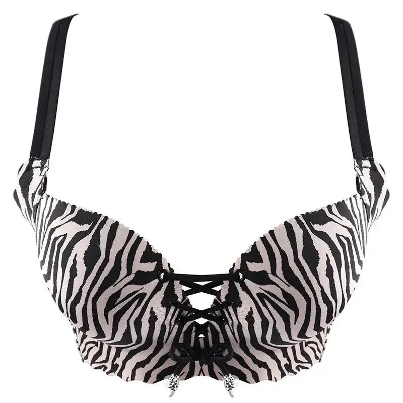 Sexy Push Up Bra Extra Padded for Women, Adjustable Drawstring for Small Bust, No Underwire Comfort