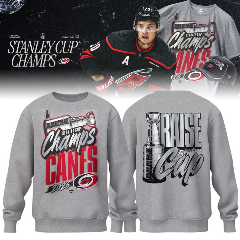 Carolina Hurricanes 2026 Stanley Cup Champions Locker Room Sweatshirt