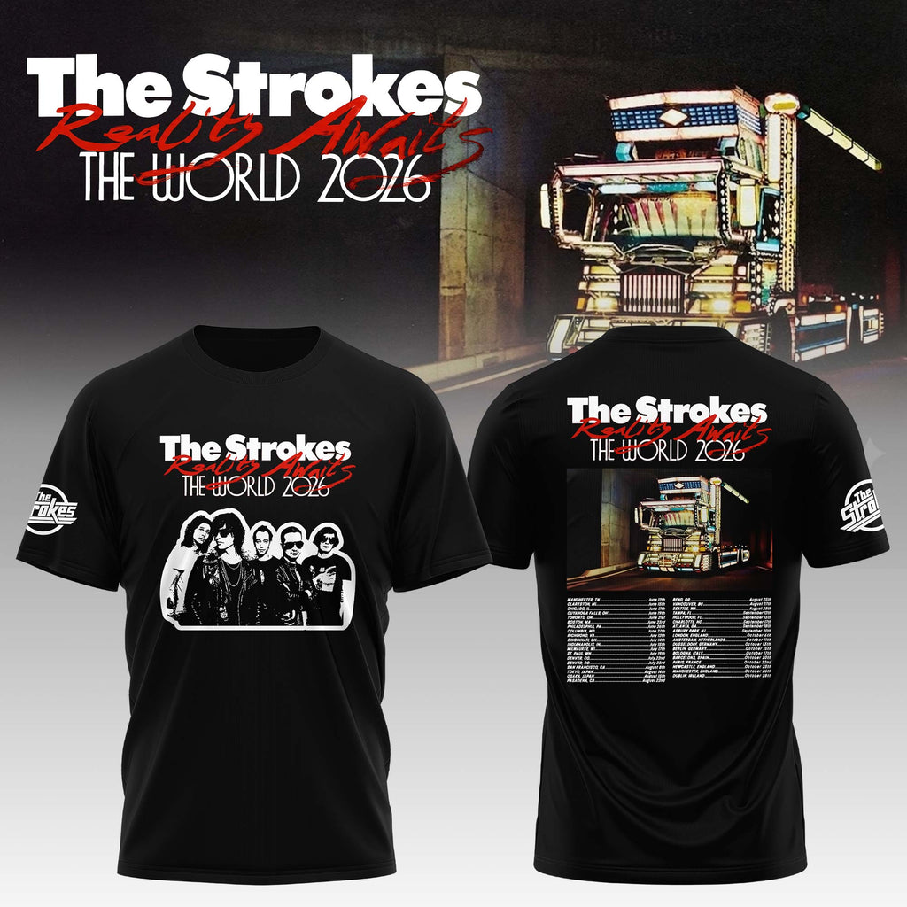 Reality Awaits The World Tour 2026 Limited Edition T-Shirt