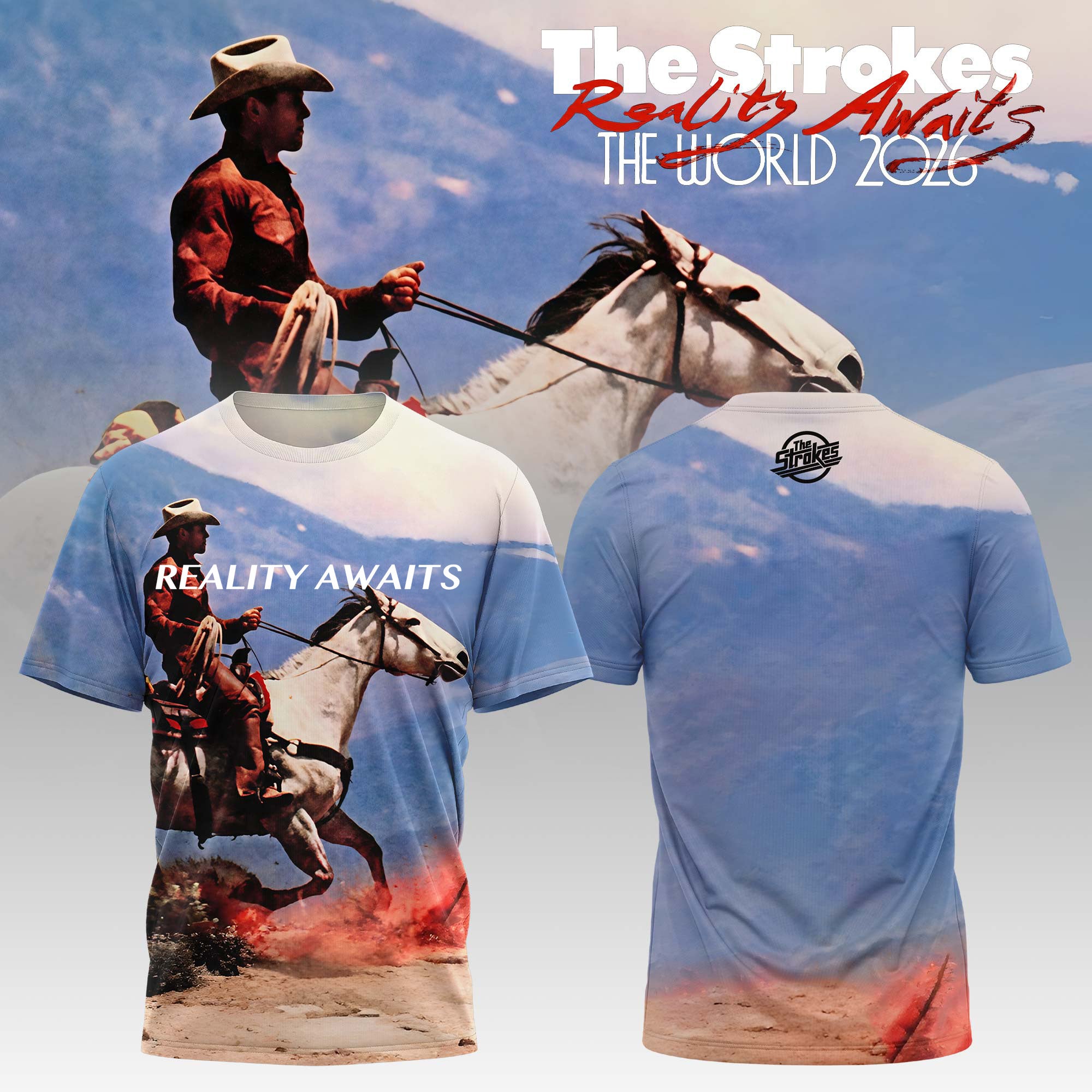 Reality Awaits The World Tour 2026 Limited Edition T-Shirt