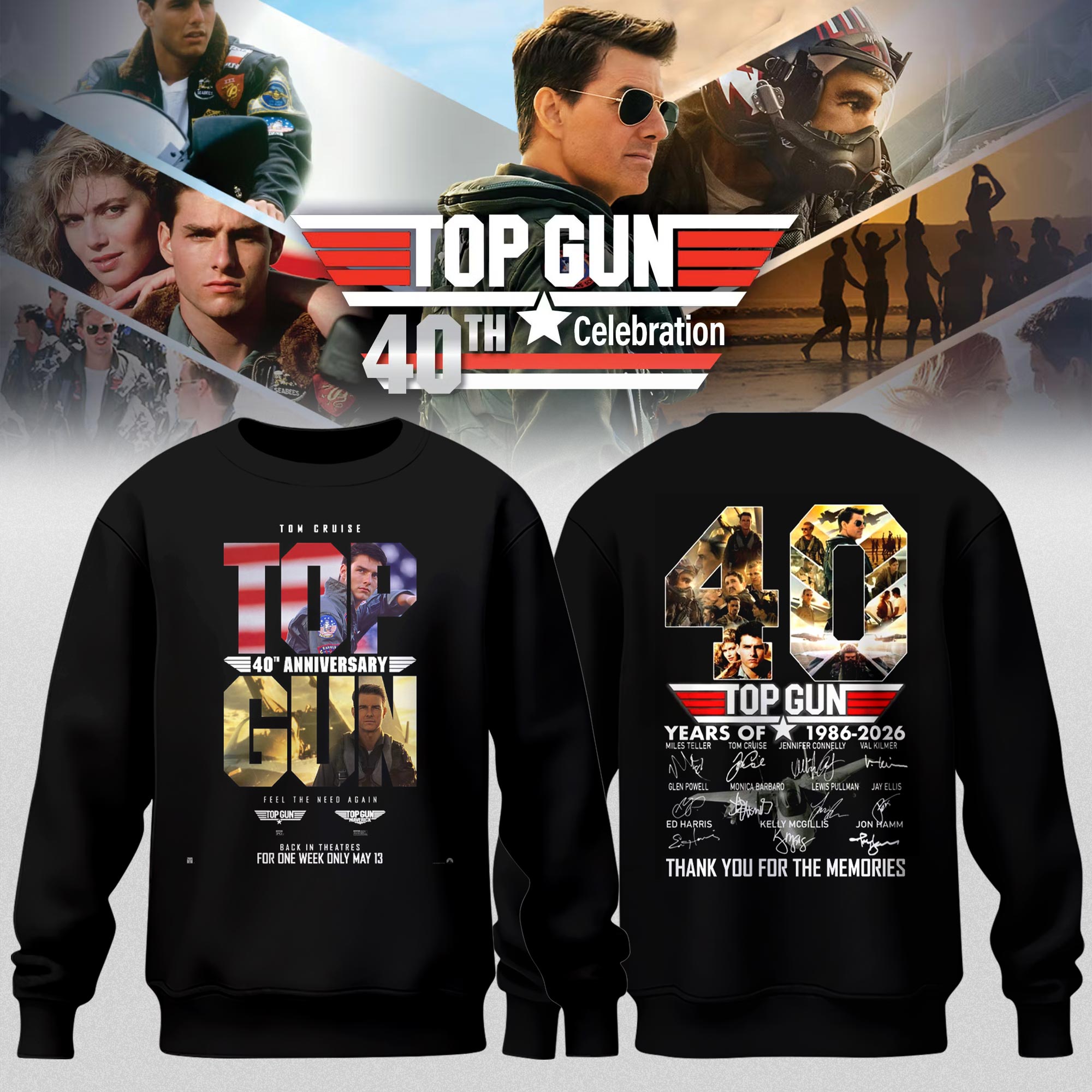 40th Anniversary Limited Edition Sweatshirt