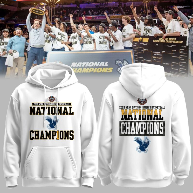 UMW 2026 NCAA Division III Men's Basketball National Champions Hoodie