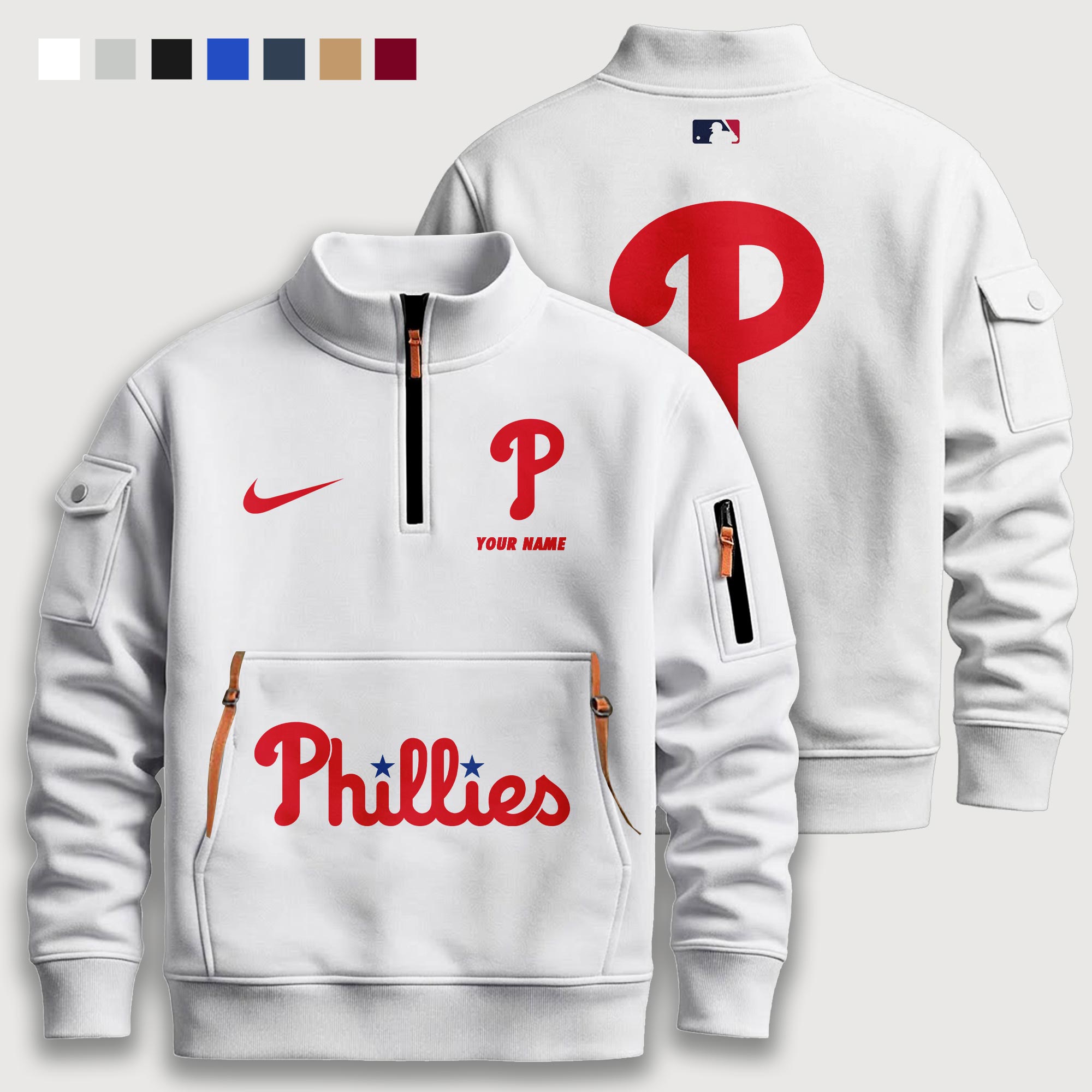 PHI_Quarter Zipper Sweatshirt