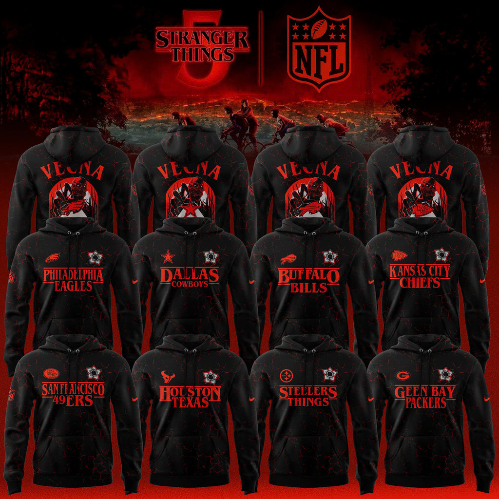 _ NFL Teams x Stranger Things Limited Hoodie