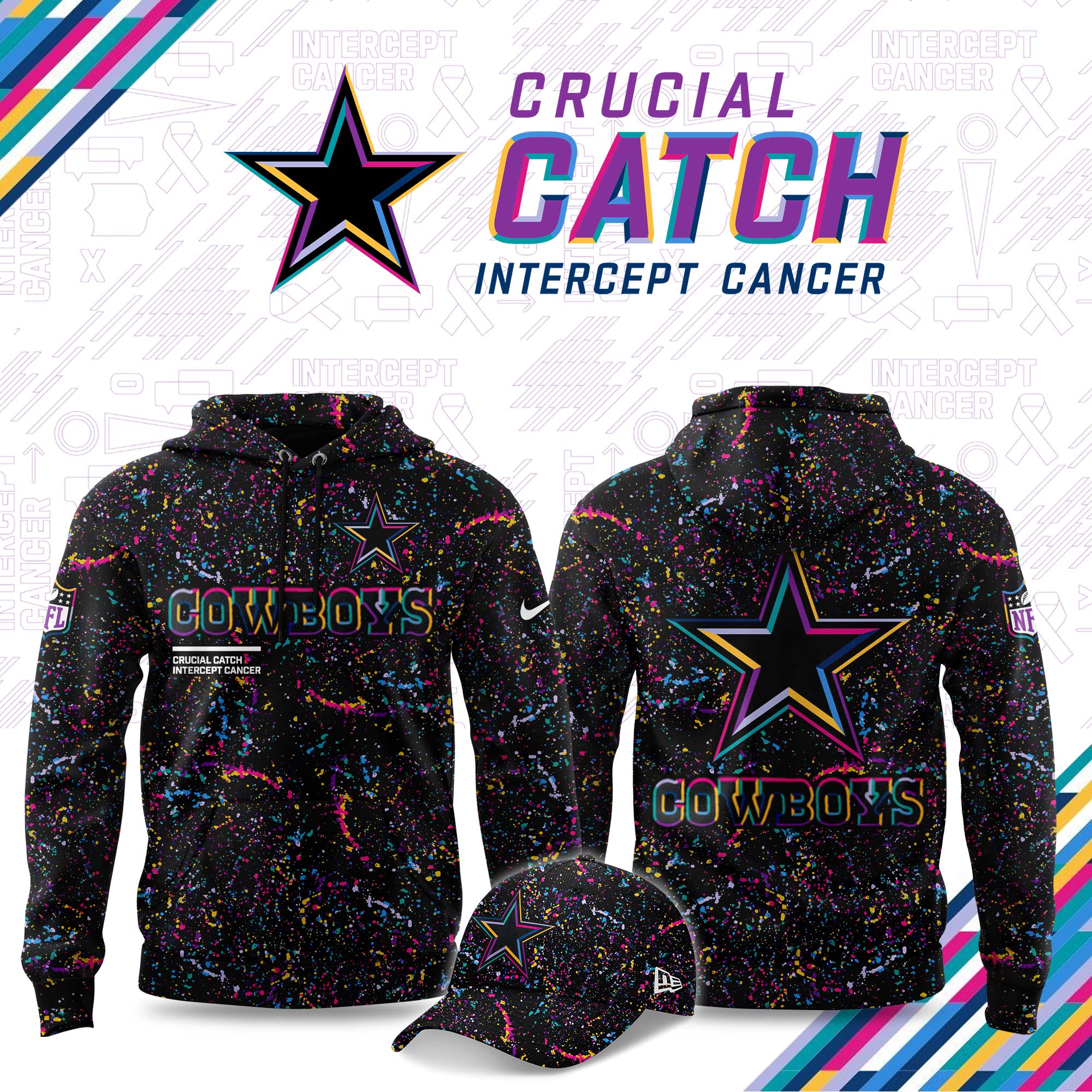 _ Dallas Cowboys Crucial Catch 2025 Limited Hoodie