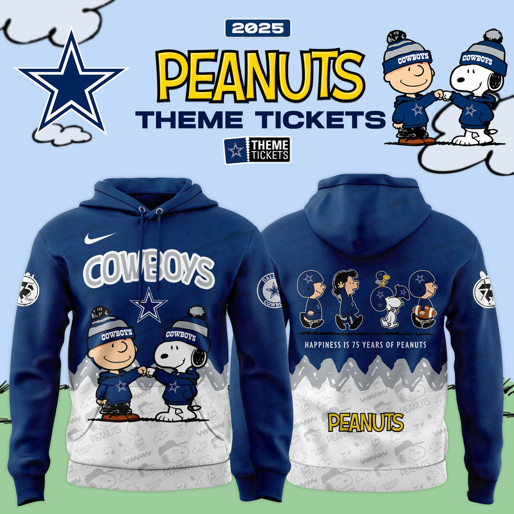 Dallas Cowboys x Peanuts Limited Editions 2025 Hoodie