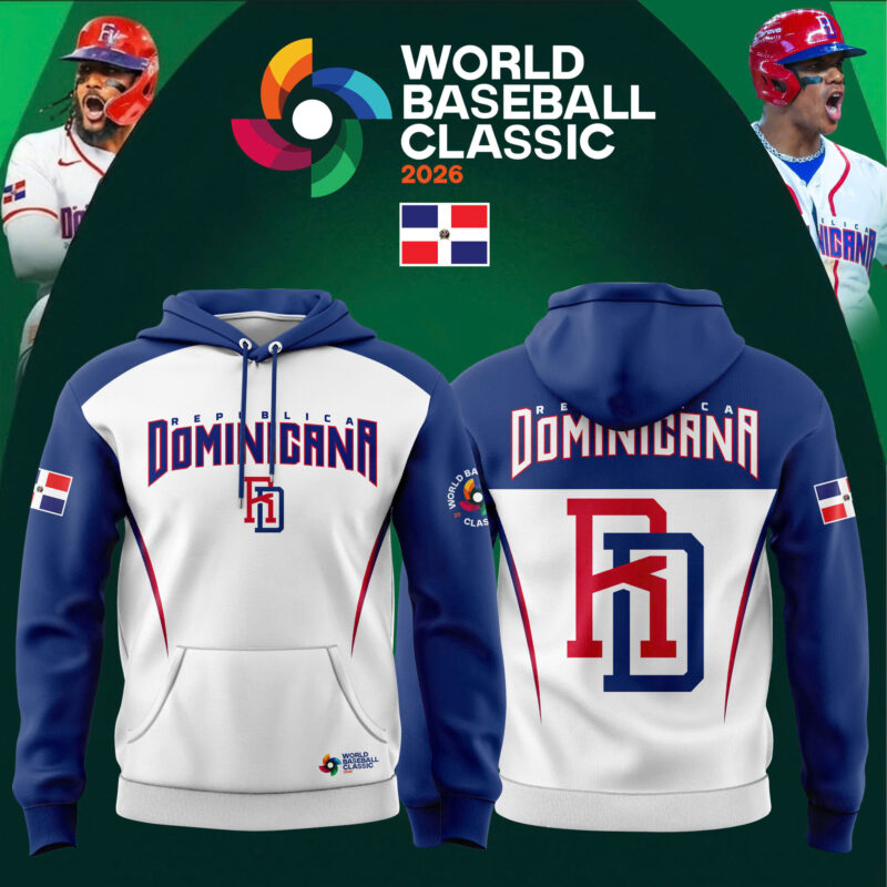 Dominican Republic Baseball Team 2026 World Baseball Classic Limited Hoodie