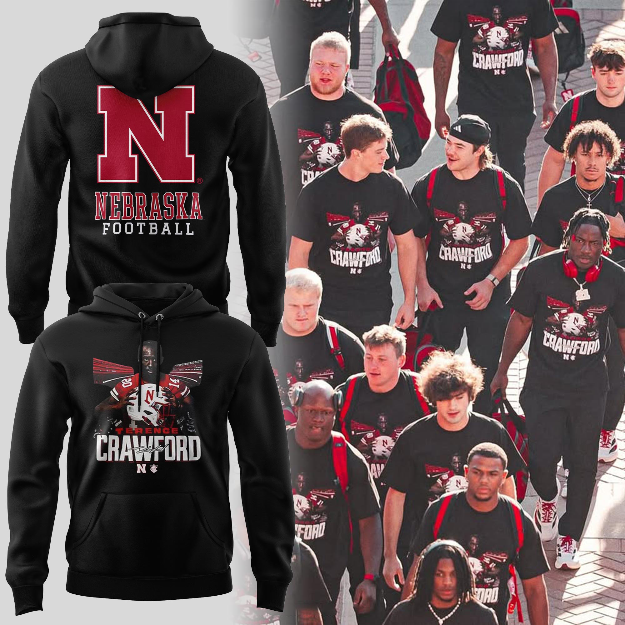 Nebraska Huskers x Terence Crawford Limited Hoodie