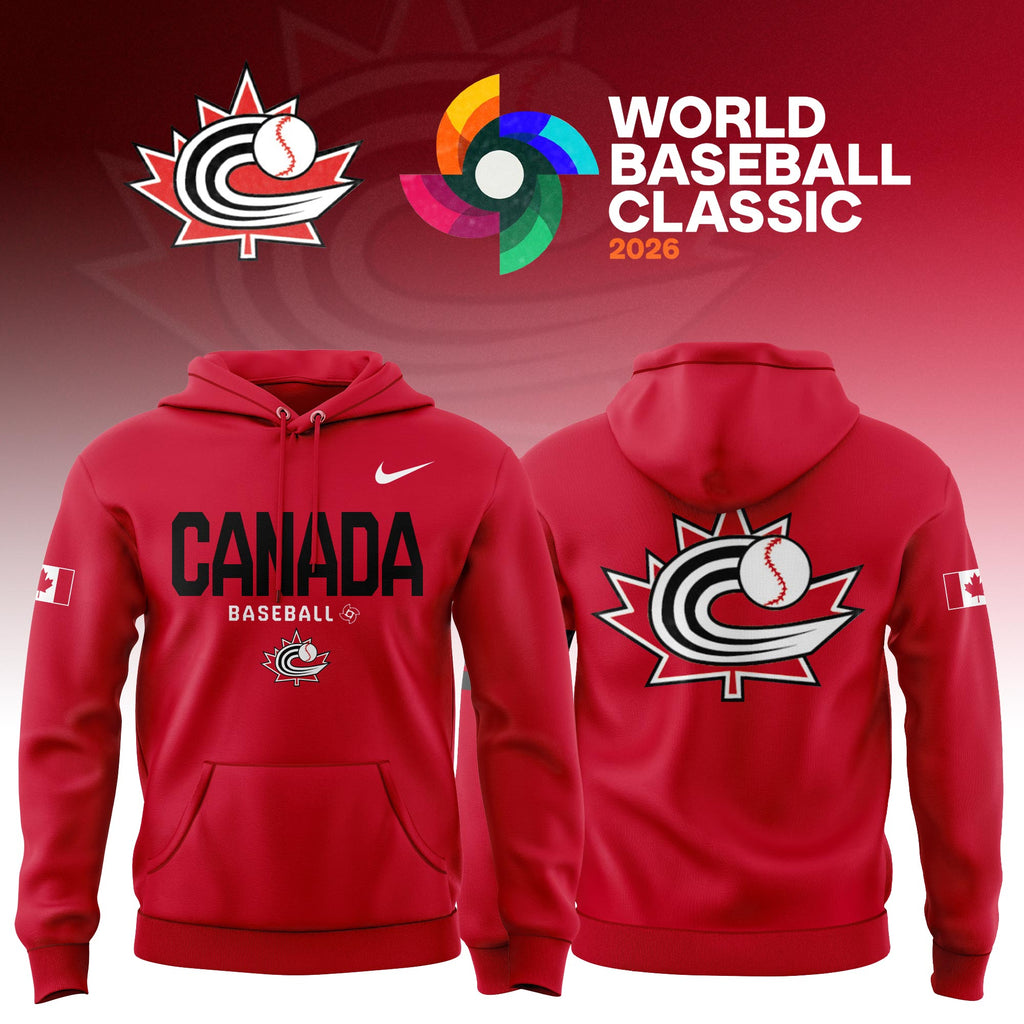 Canada Baseball 2026 World Baseball Classic Hoodie