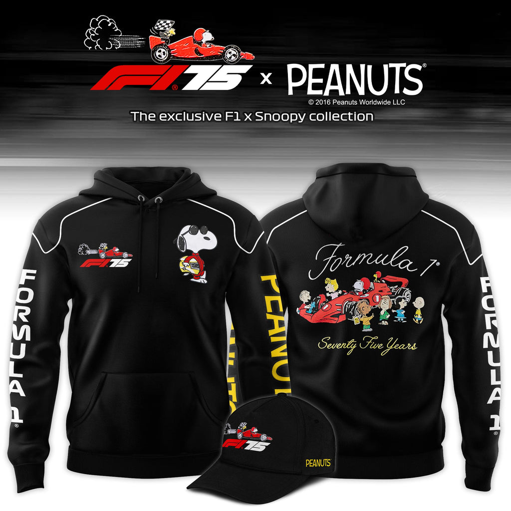 Formula 1 x Peanuts F175 Snoopy Dog Racing Limited Hoodie