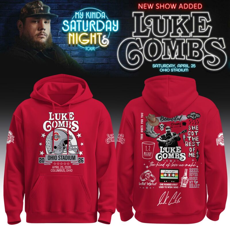 _ .OSU x LC ”My Kinda Saturday Night Tour 2026” Limited Edition Hoodie