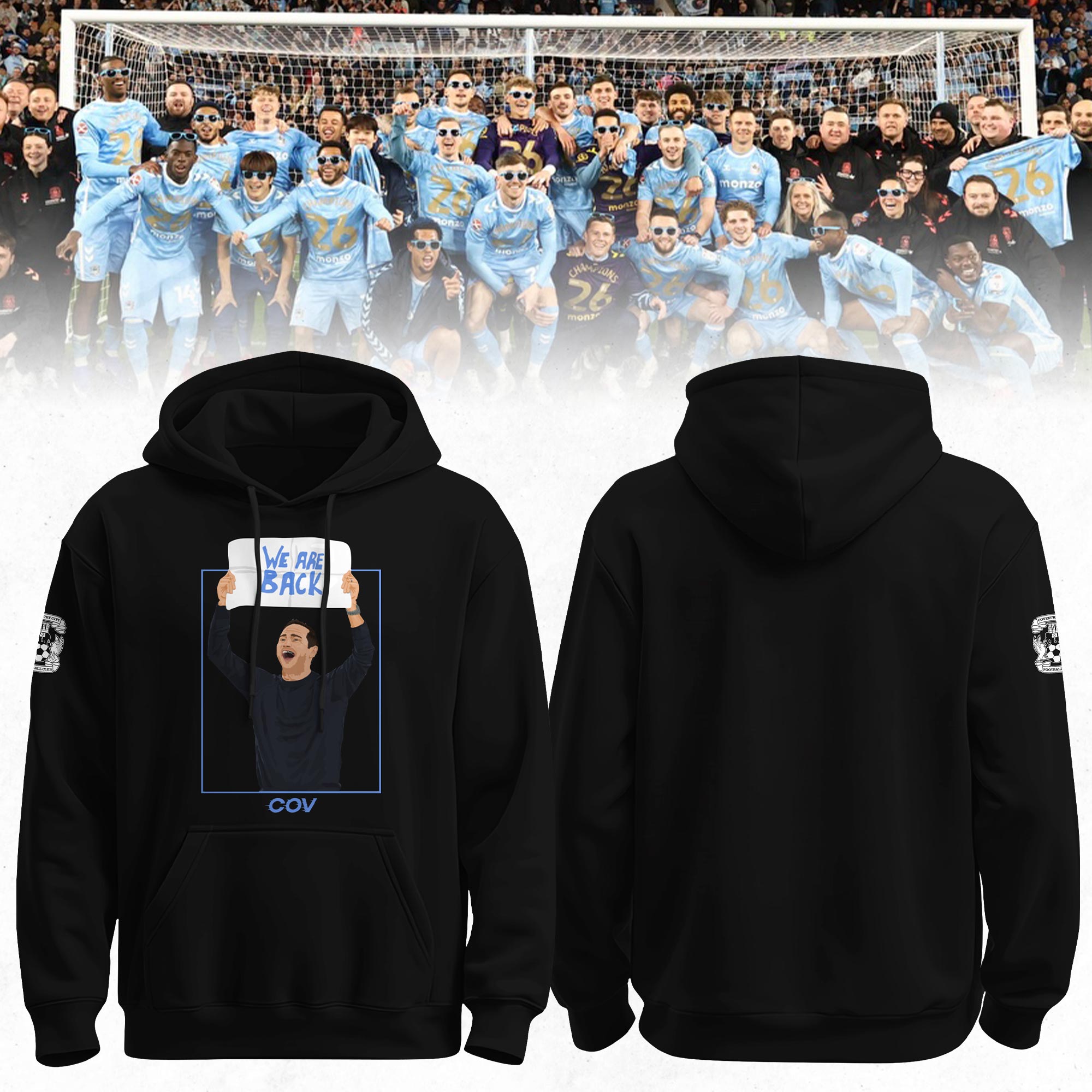COV "We Are Back" Hoodie