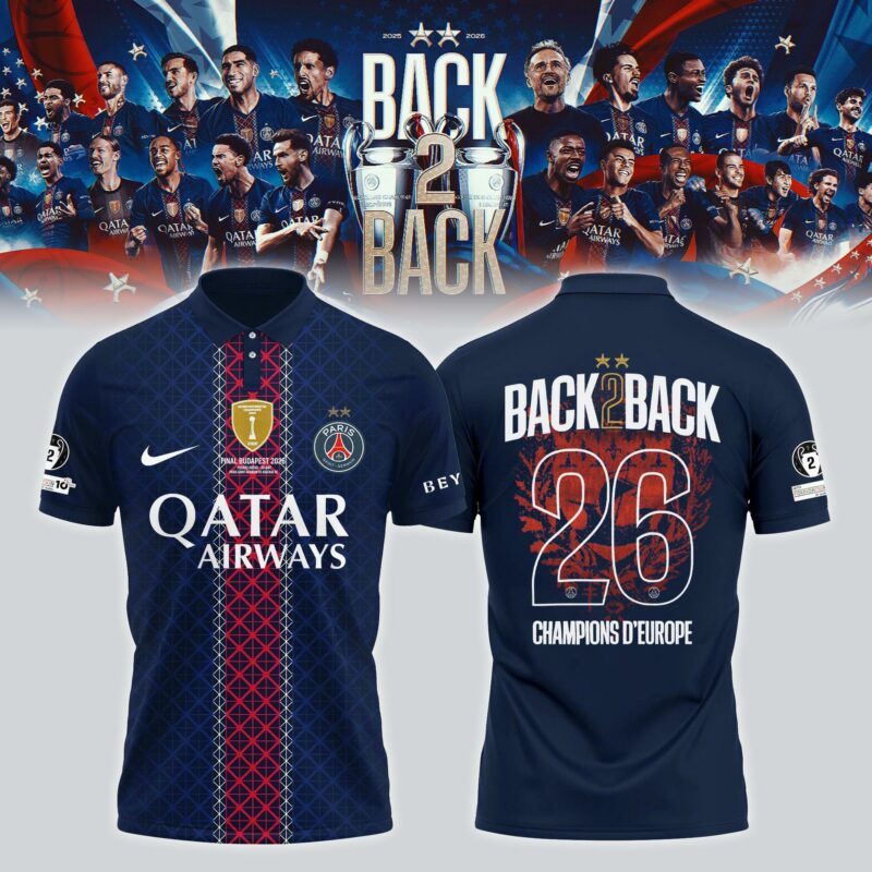 _ PSG 2026 Champions League Winners Special Edition Polo