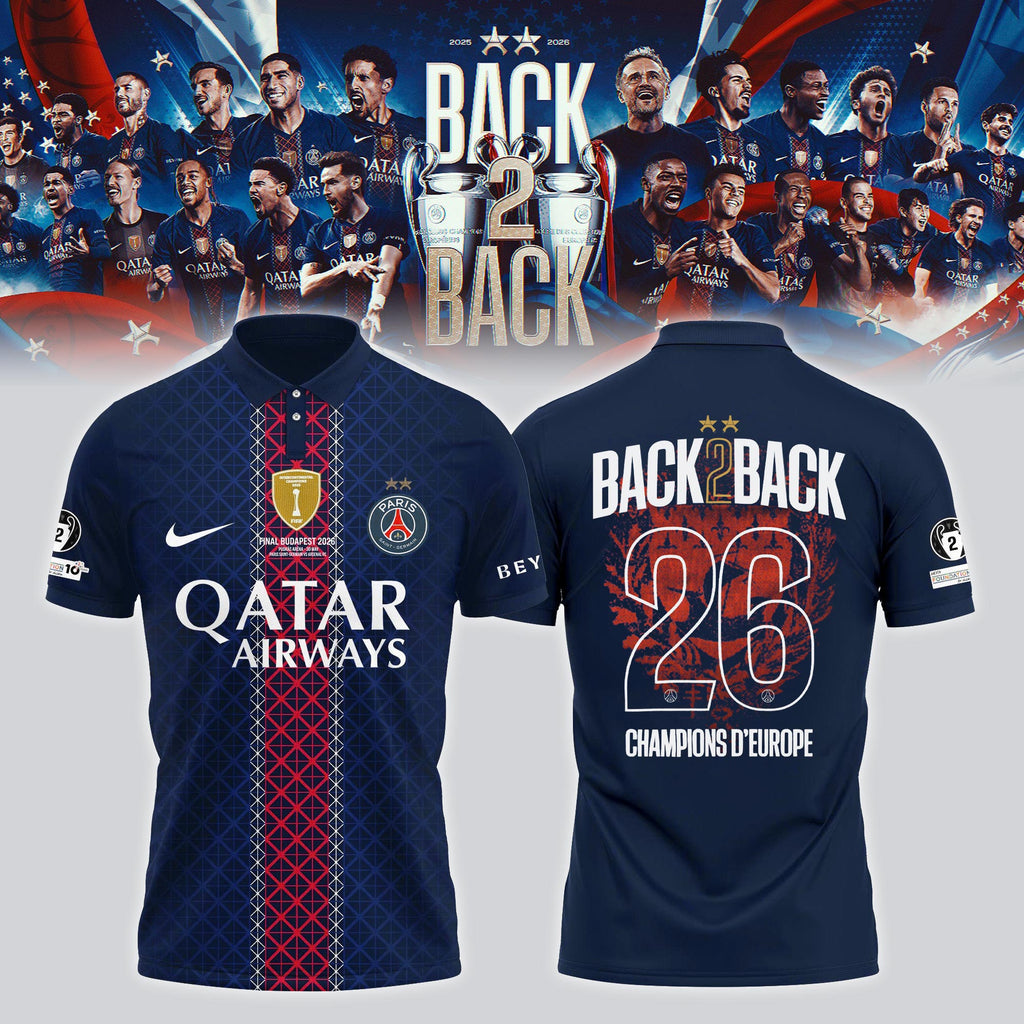 _ PSG 2026 Champions League Winners Special Edition Polo