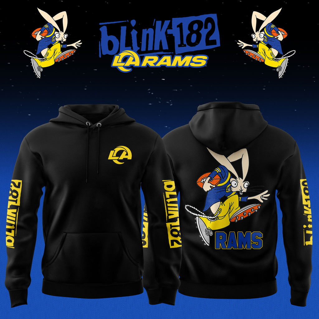 _ .Los Angeles Rams x blink-182 Limited Edition Hoodie