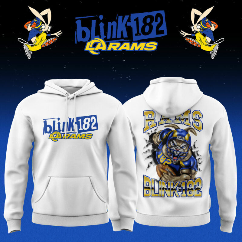 _ .Los Angeles Rams x blink-182 Limited Edition Hoodie