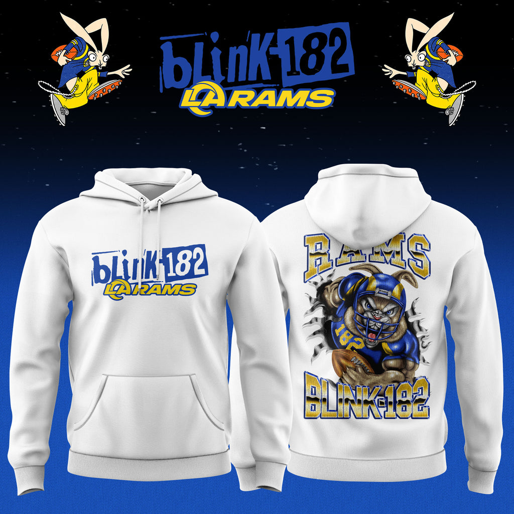 _ .Los Angeles Rams x blink-182 Limited Edition Hoodie