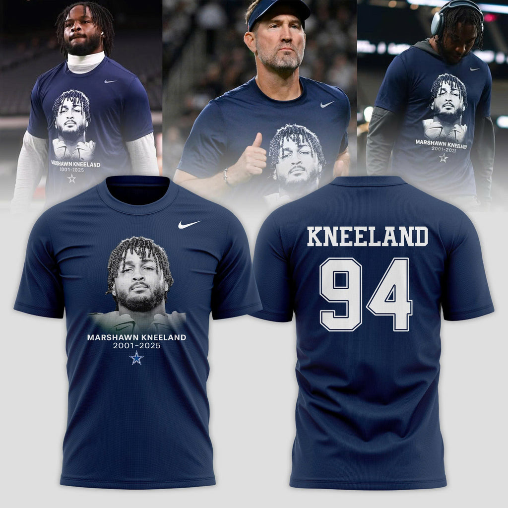 _ .Dallas Cowboys Marshawn Kneeland Thank You Memories T-shirt