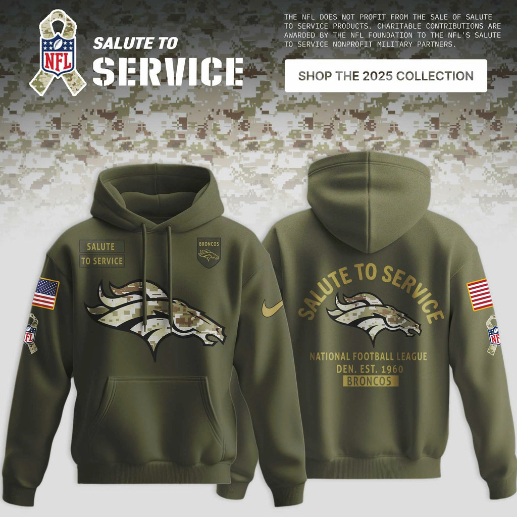 _Denver Broncos 2025 NFL Salute to Service Limited Hoodie