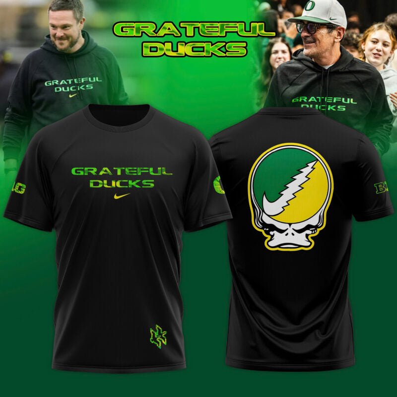 .Oregon Ducks x Grateful Dead  Special Edition T-Shirt