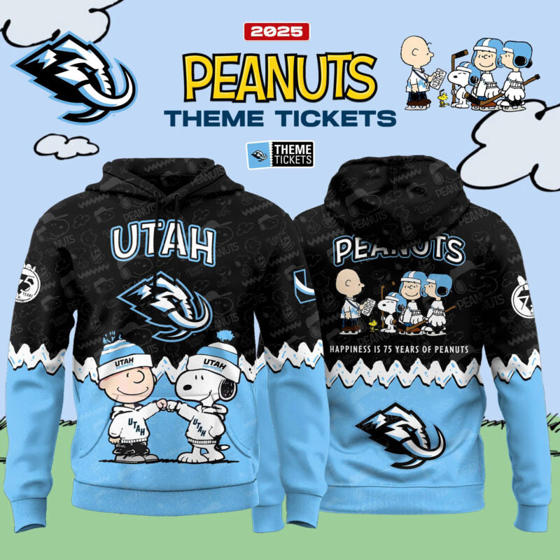 _ Utah Mammoth x Peanuts Limited Edition Hoodie
