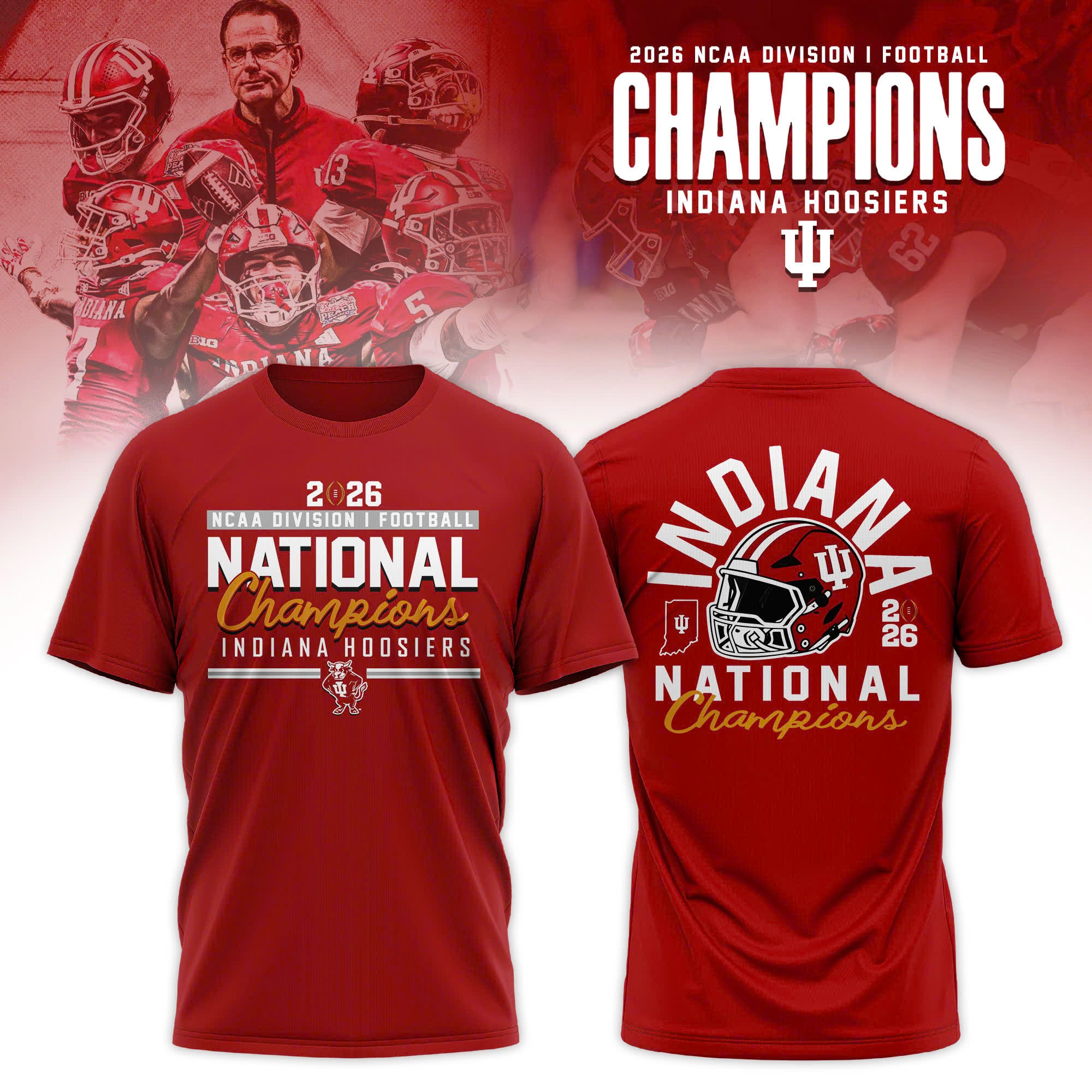 _ Indiana Hoosiers College Football Playoff 2025 National Champions T-Shirt