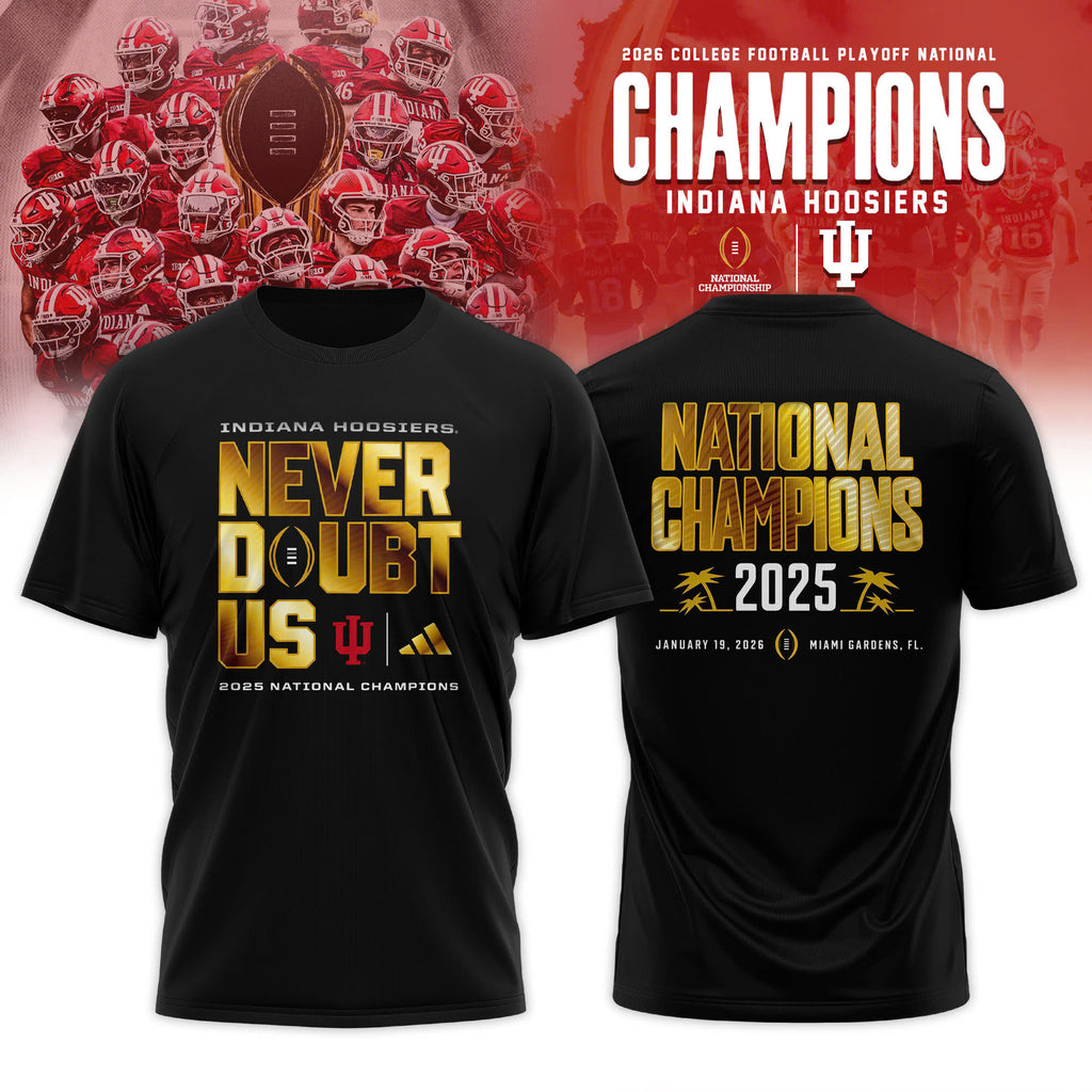 _ Indiana Hoosiers College Football Playoff 2025 National Champions Locker Room T-Shirt