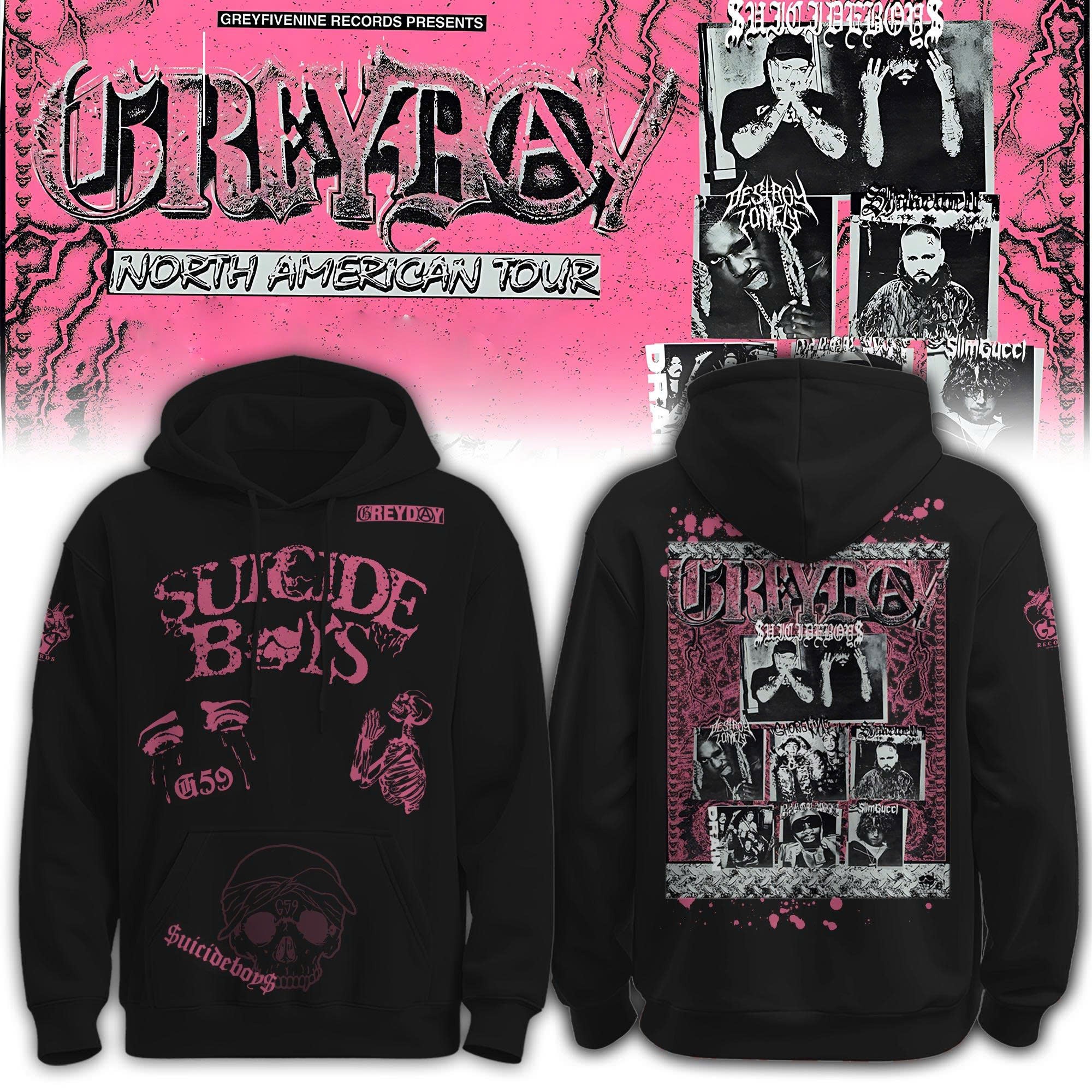 Greyday 2026 – North American Tour Edition Hoodie