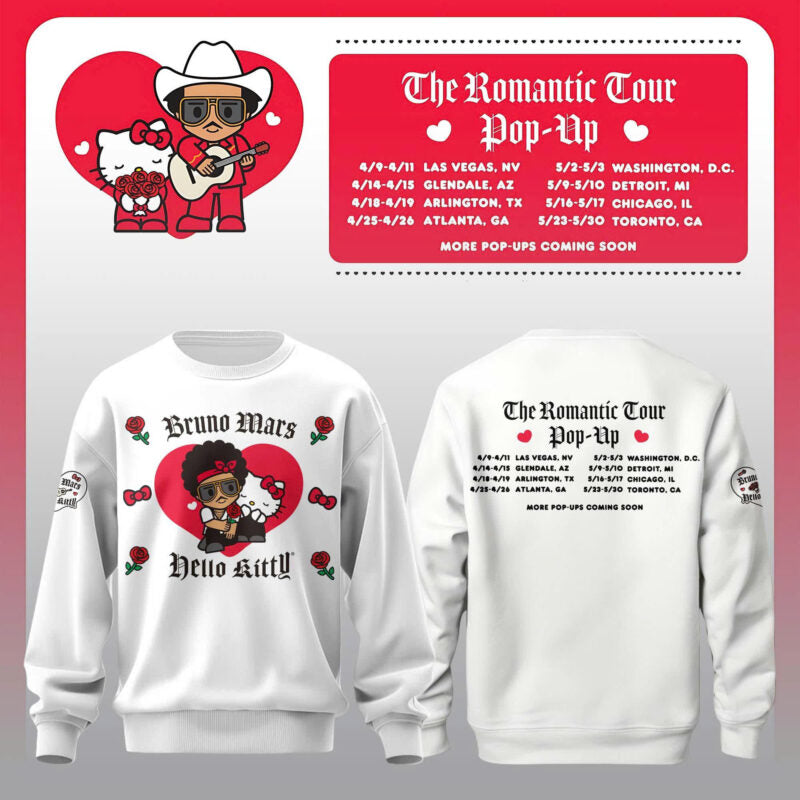 BM x HK “The Romantic Tour” Sweatshirt